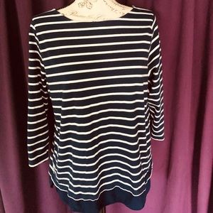 Striped long sleeve t-shirt